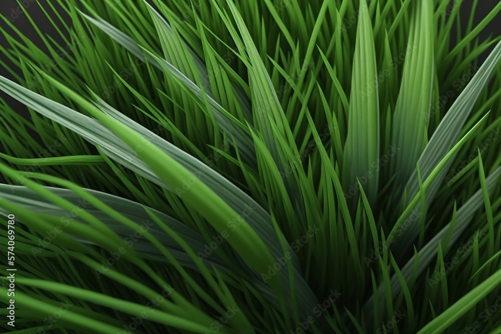 A green grass, generative ai A green grass, generative ai