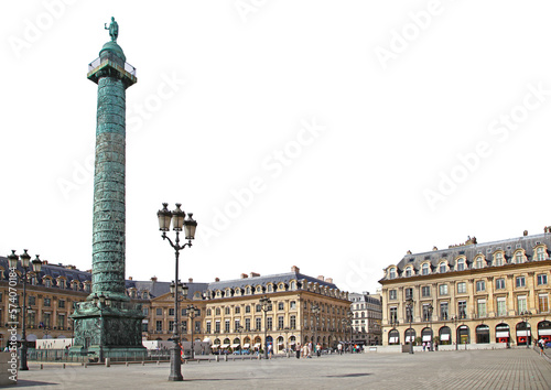 Place Vendôme à Paris 