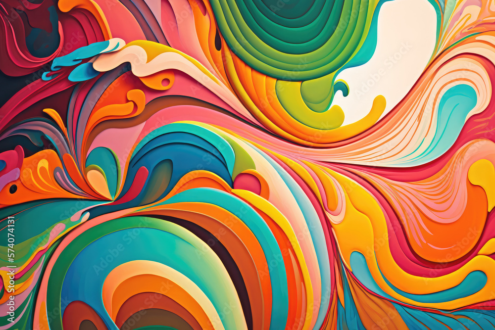 Colorful Abstract Background, A vibrant and dynamic mixture of bright hues and flowing lines come together in a fluid and rhythmic composition. Colorful Abstract Background, A vibrant and dynamic mixture of bright hues and flowing lines come together in a fluid and rhythmic composition.