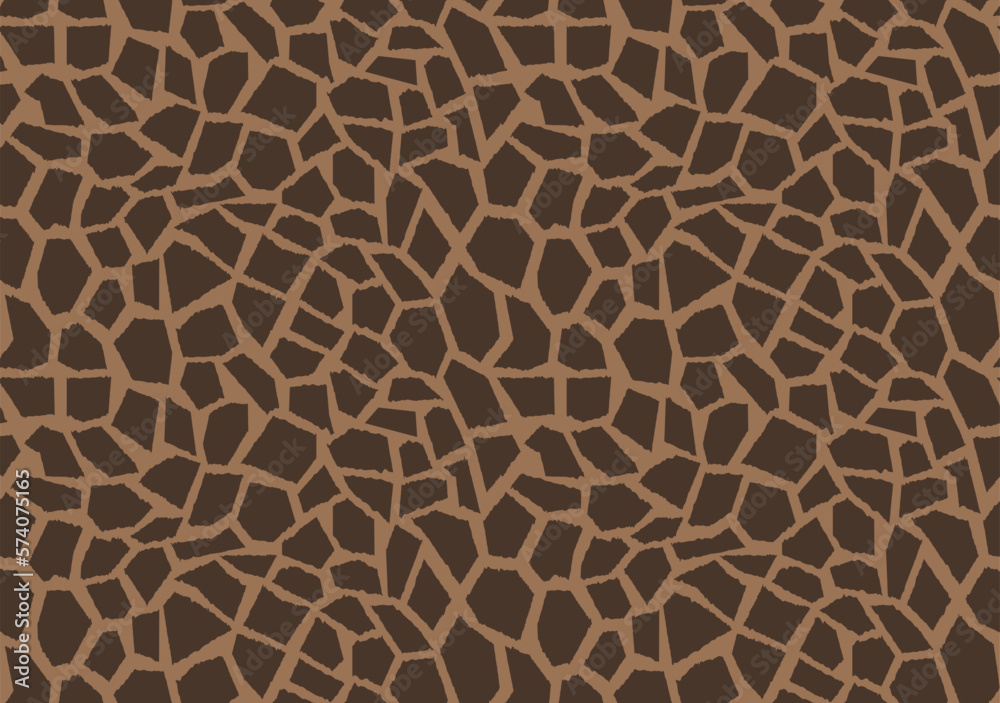 Giraffe coat pattern. Animal print design. Giraffe coat pattern. Animal print design.