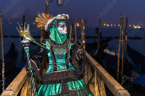 Carnival Night in Venice Italy © Baber