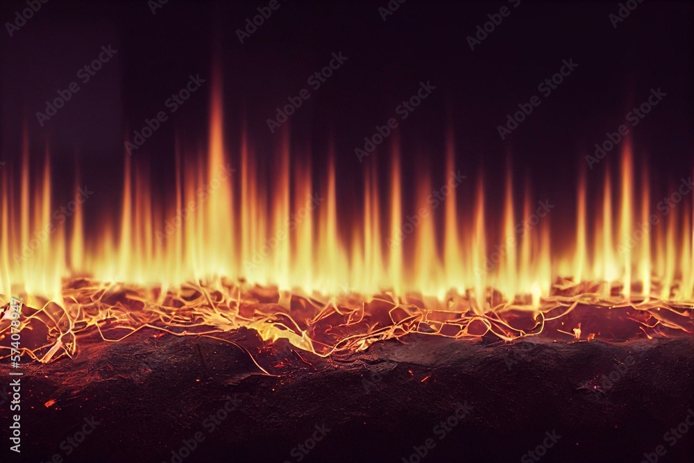 Electrical fire dangers at home. Electrical system burn out because of