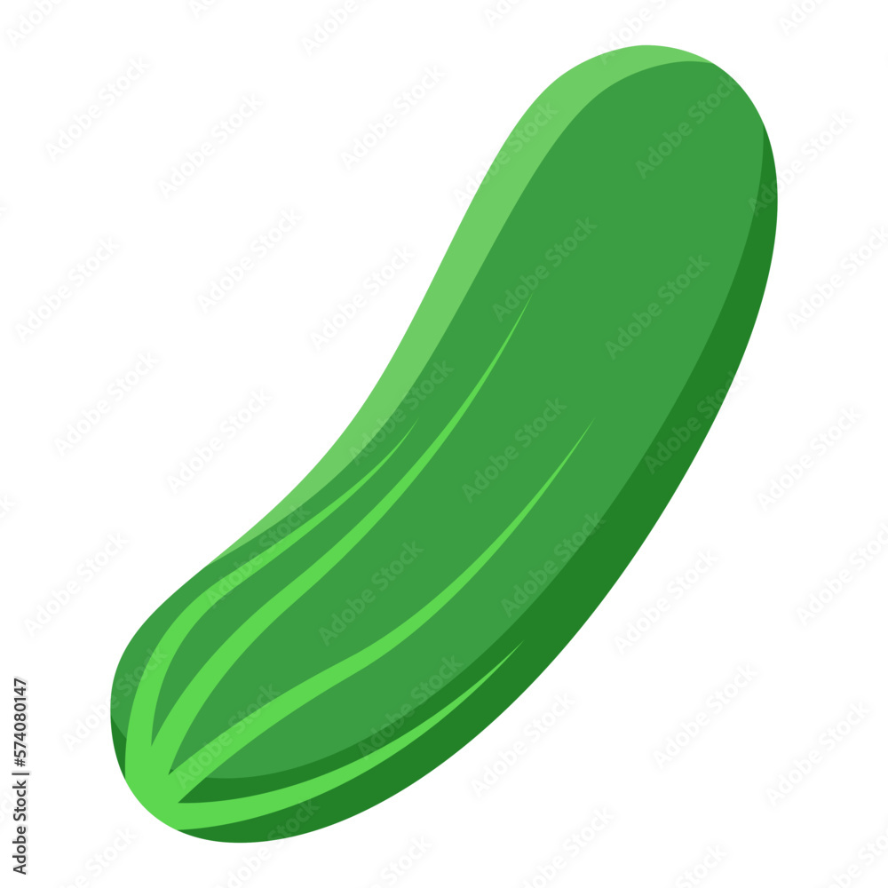 Cucumber Vegetable Healthy Food Vector Illustration Cucumber Vegetable Healthy Food Vector Illustration