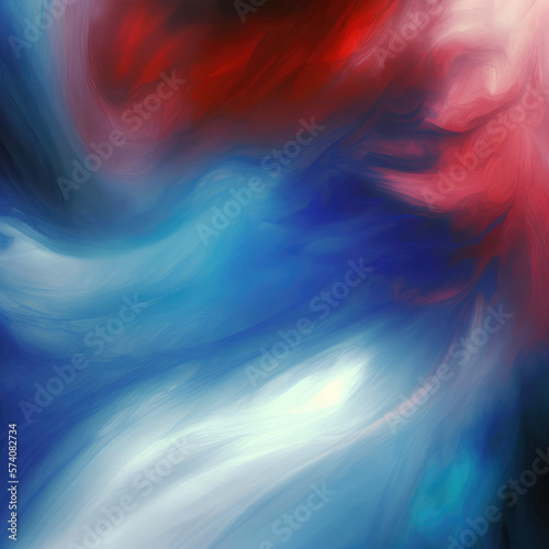 Bluerred Abstract Background, A captivating abstract scene of colors blending and swirling in a hazy, indistinct background. 