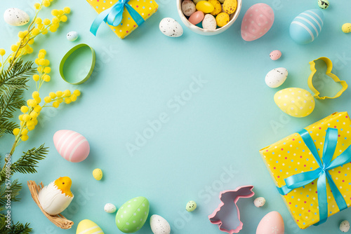 Sticker Easter concept