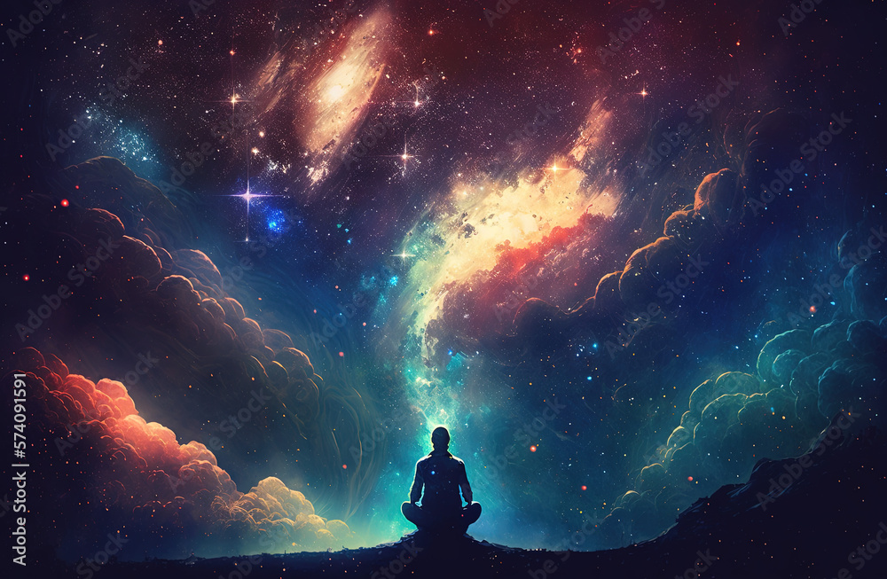Generative AI - Meditating Under The Stars