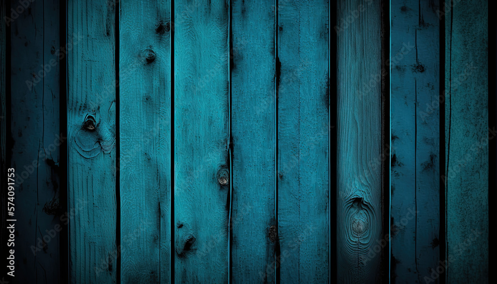 Background blue wood created with generative AI Background blue wood created with generative AI