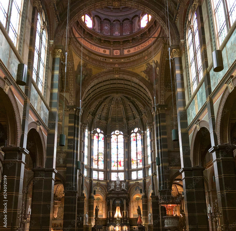The Basilica of Saint Nicholas in Amsterdam The Basilica of Saint Nicholas in Amsterdam