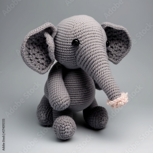 Amigurumi elephant