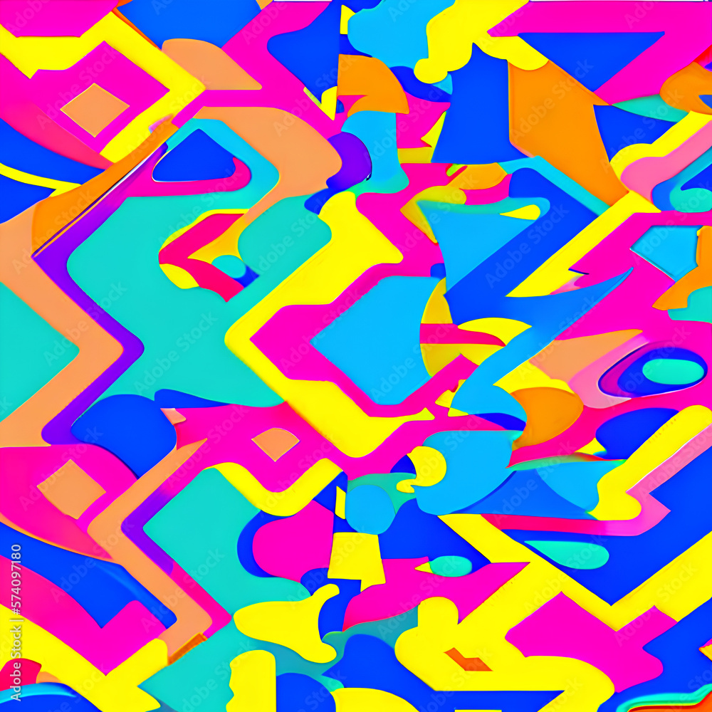 Ai Generated Colourful Pattern Ai Generated Colourful Pattern