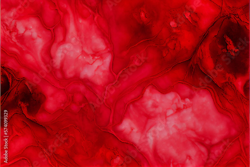 Red smooth marble background pattern 