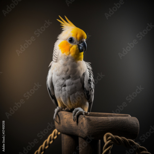 yellow and green parrot yellow cockatiel nature white