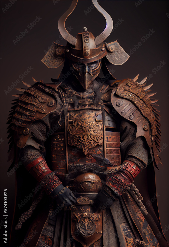 Asian gothic samurai armor Asian gothic samurai armor