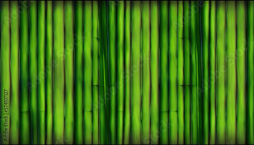 Background green bamboo texture created with generative AI