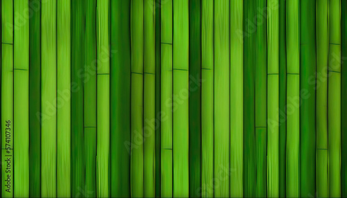 Background green bamboo texture created with generative AI