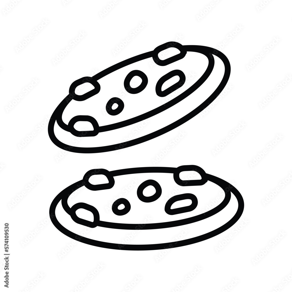 cookies icon vector design template simple and modern cookies icon vector design template simple and modern