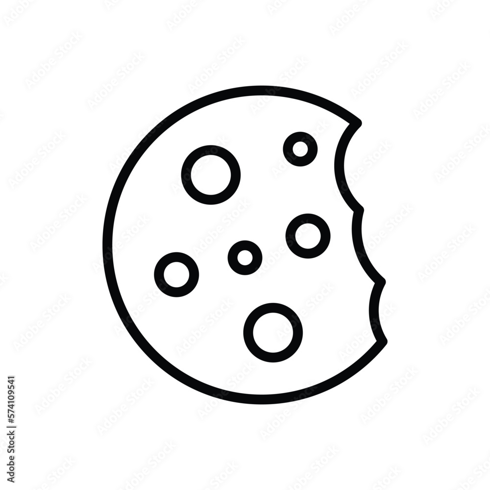 cookies icon vector design template simple and modern cookies icon vector design template simple and modern