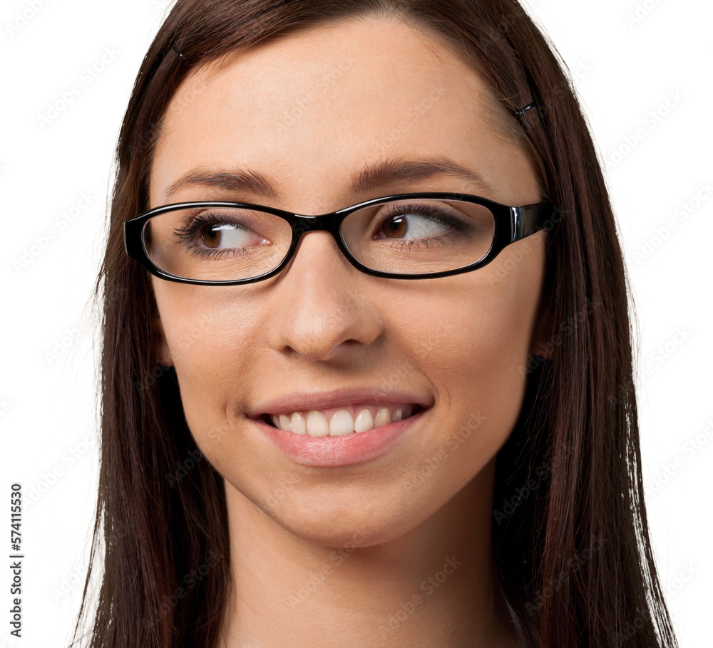Portrait of a Young Woman Looking Sideways Portrait of a Young Woman Looking Sideways