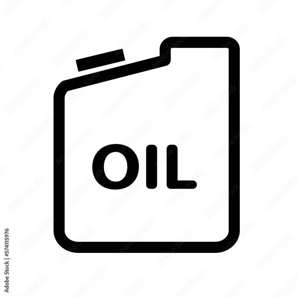 Simple oil container. Fuel container. Vector. Simple oil container. Fuel container. Vector.