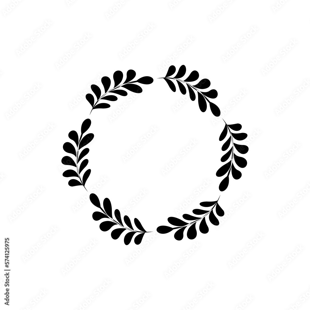 Decorative line art frames for design template. Lace illustration for invitations and greeting cards. Circle leaf frame vector. Decorative line art frames for design template. Lace illustration for invitations and greeting cards. Circle leaf frame vector.