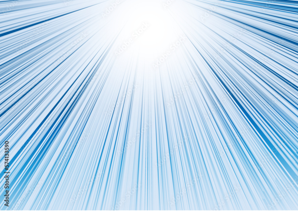 Fototapeta premium 青のライティング背景