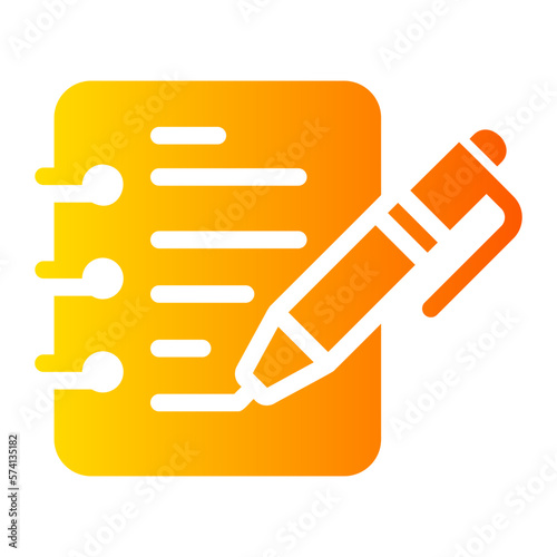 take gradient icon