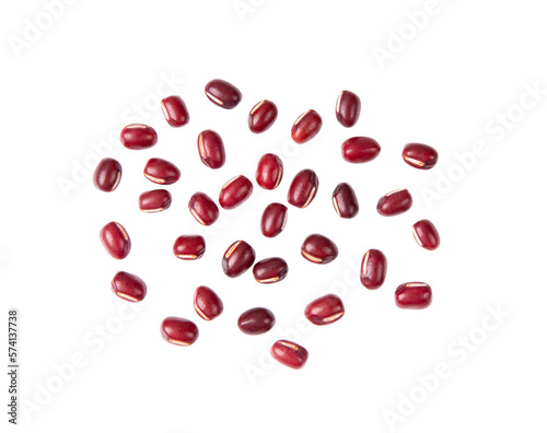 red beans adzuki isolated on transparent png photo
