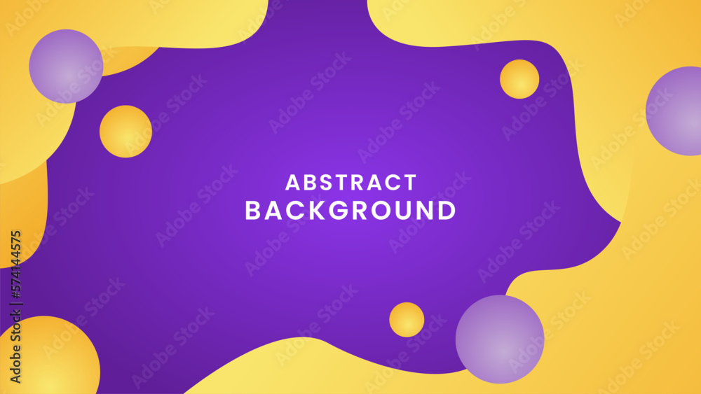 Abstract Purple Yellow Gradient Background