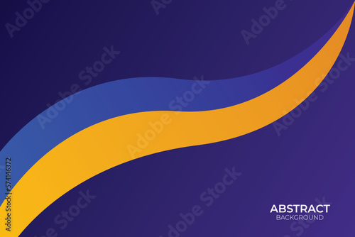 Vector wavy shape line abstract background design