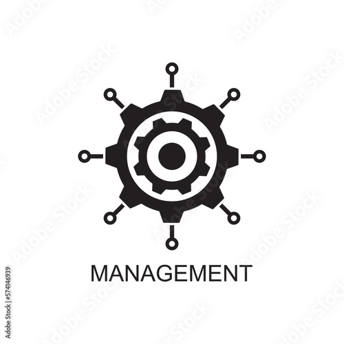 management marketing icon , business icon