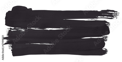black gray brush isolated on transparent background black gray watercolor,png.