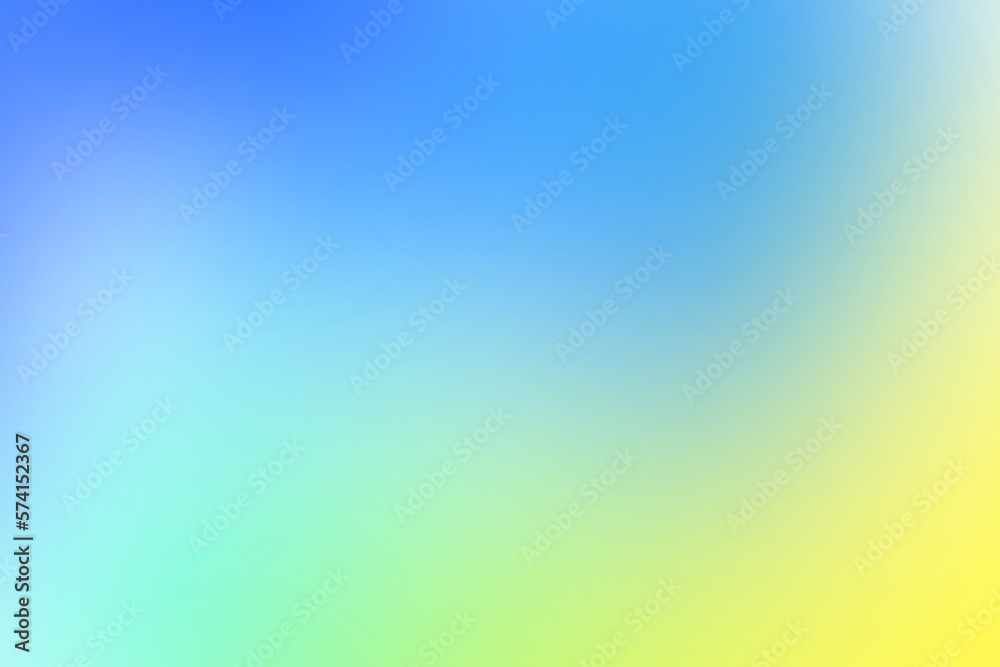 abstract blue and yellow color gradation