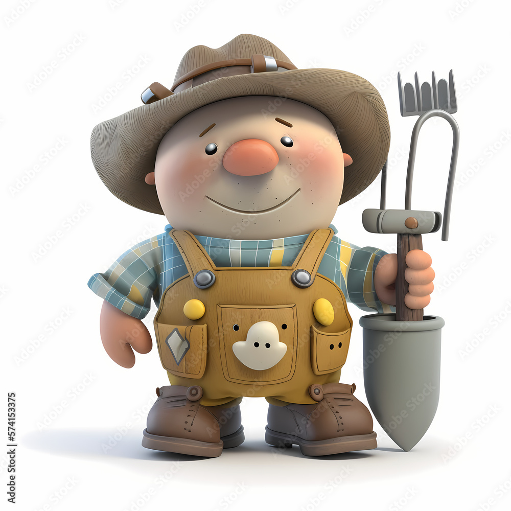 Fototapeta premium Gardener - Farmer