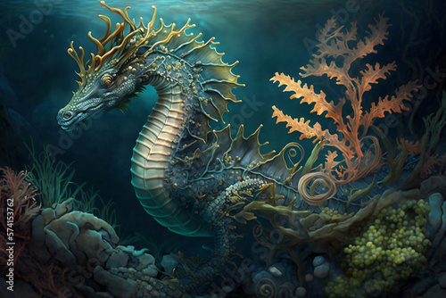 Exploring Sea Dragon Fish Monsters Through Generative Ai