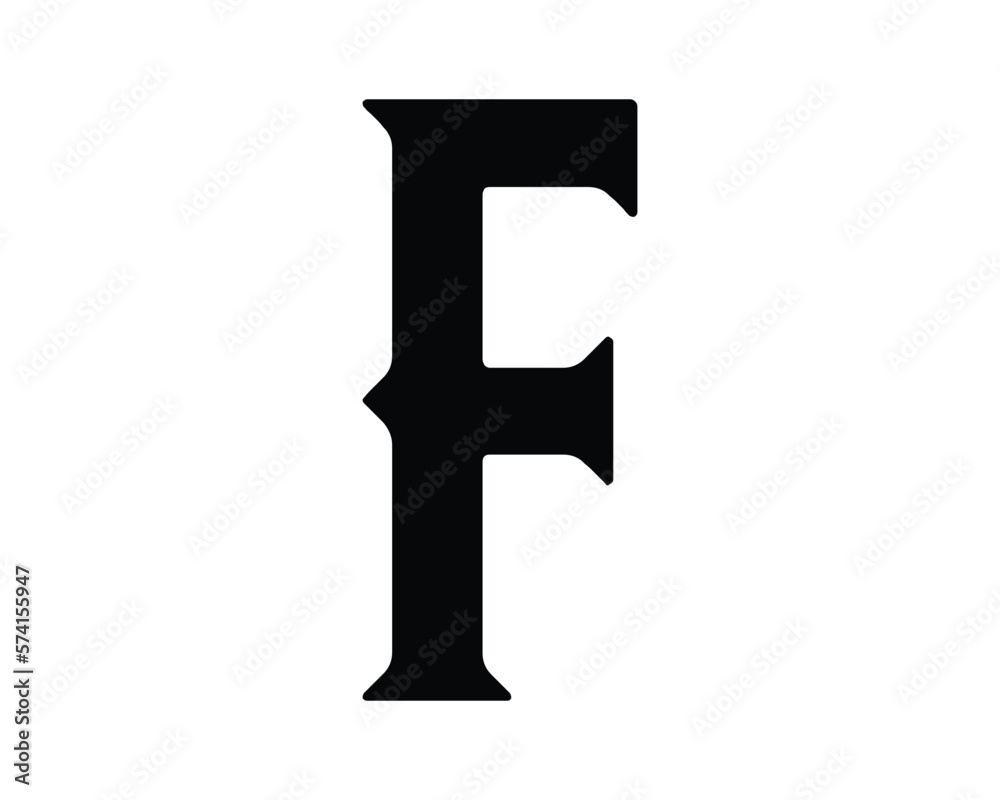 F letter vector creative design template elements F letter vector creative design template elements