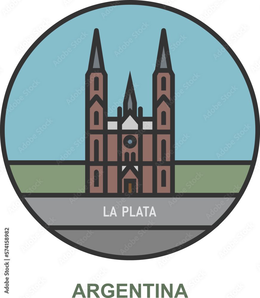 La Plata. Cities and towns in Argentina