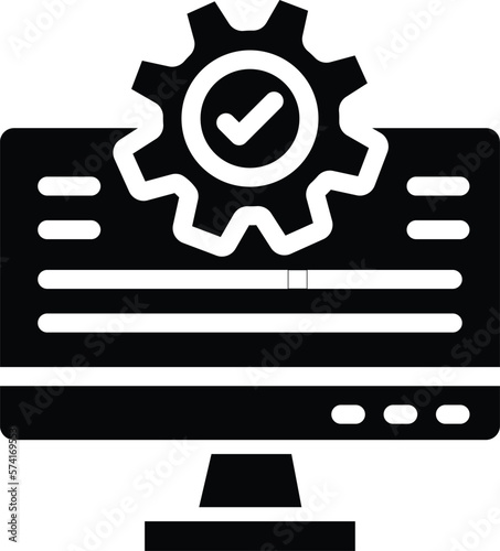 Testing Vector Icon Design Illustration