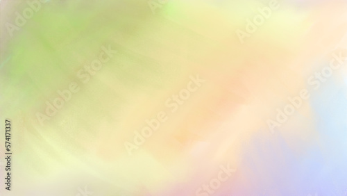 Green, yellow and purple watercolor background