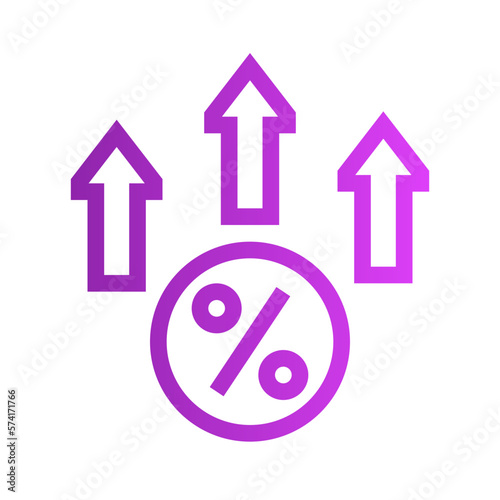 interest gradient icon
