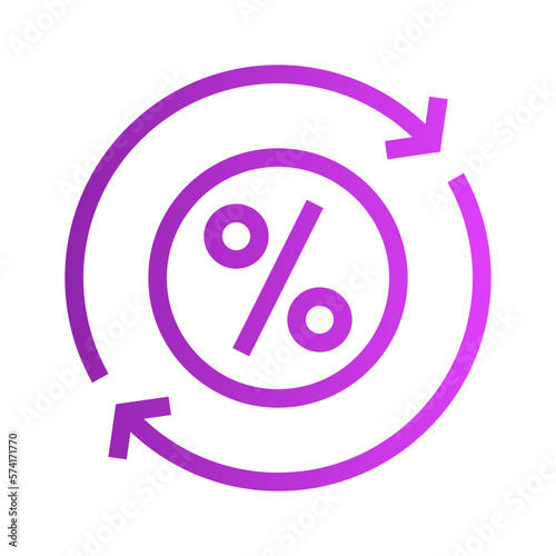 lending gradient icon