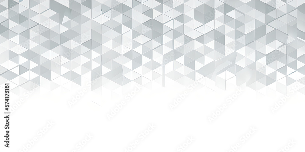 Fototapeta premium abstract geometric background, illustration, Generative, AI