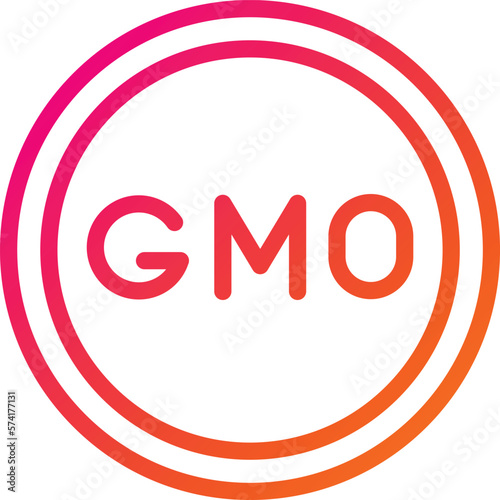 Gmo Vector Icon Design Illustration