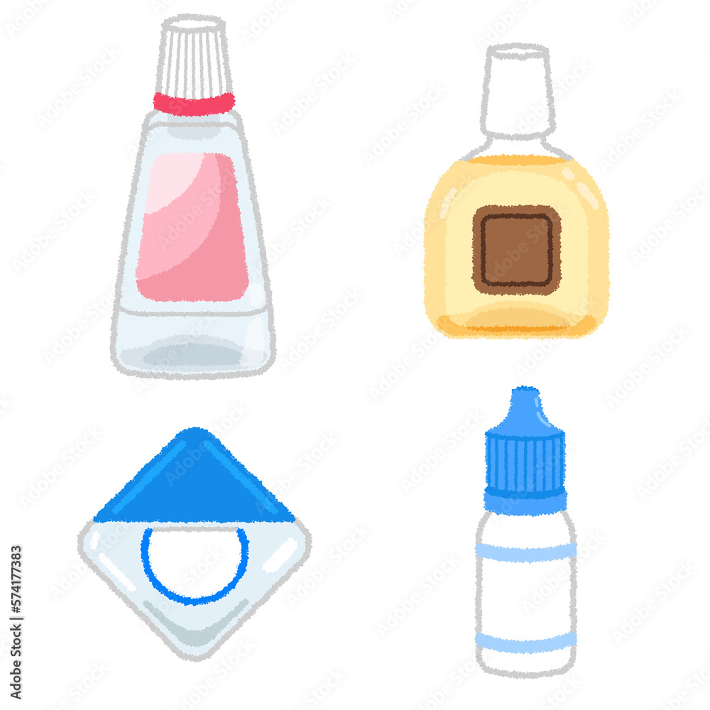 目薬のイラスト