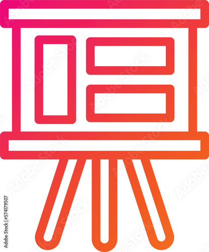 Story board Vector Icon Design Illustration