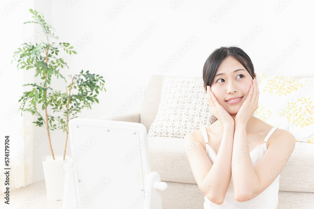 スキンケア ビューティー 部屋