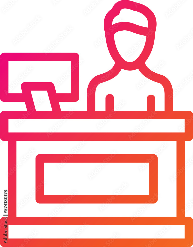 Employee Vector Icon Design Illustration Employee Vector Icon Design Illustration