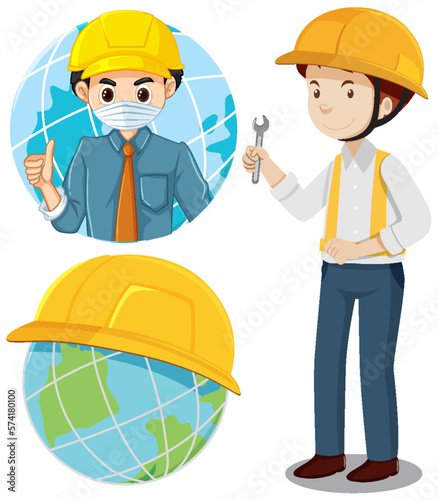 Technician and engineers collection