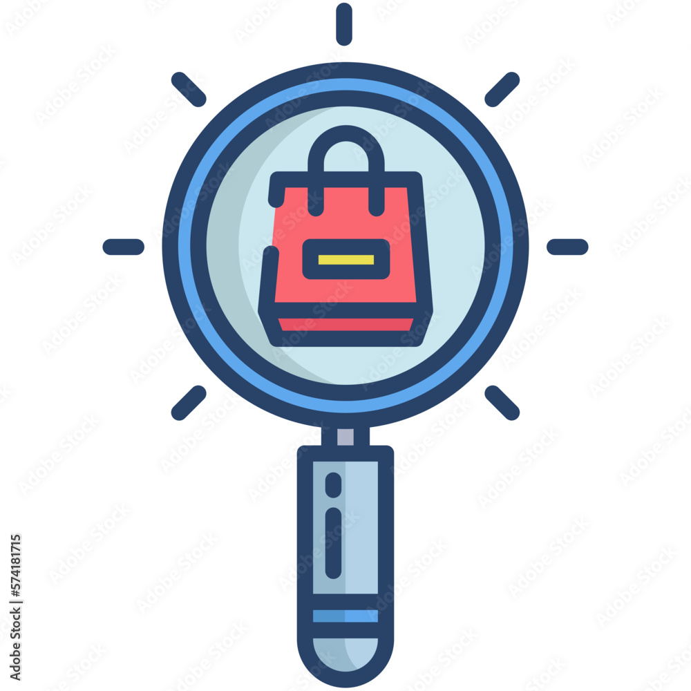 Fototapeta premium Search icon