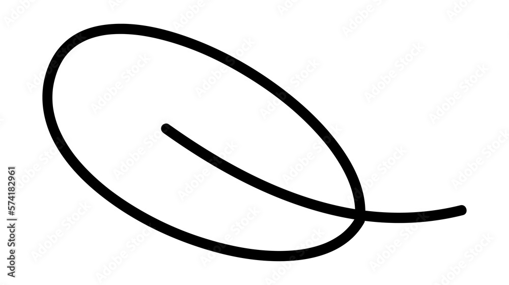 Leaf doodle vector Leaf doodle vector