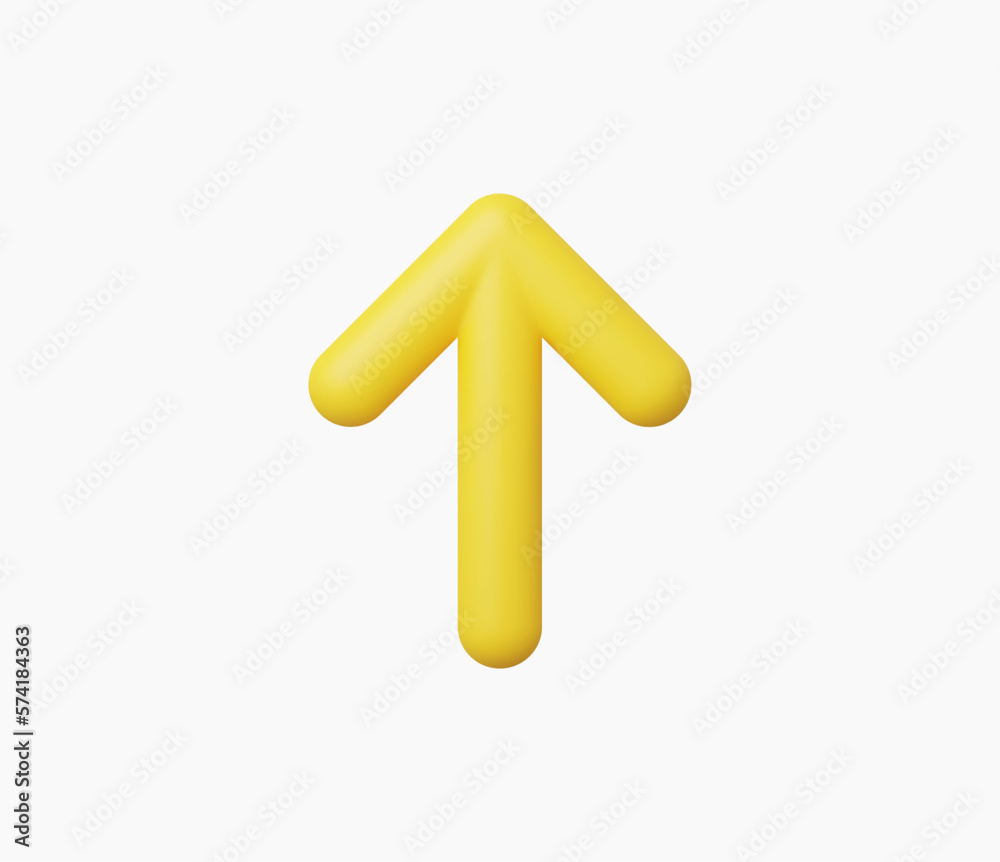 3d Realistic Arrow icon vector illustration 3d Realistic Arrow icon vector illustration